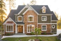 House outside small suburban 2010 paramount planning traditional looking