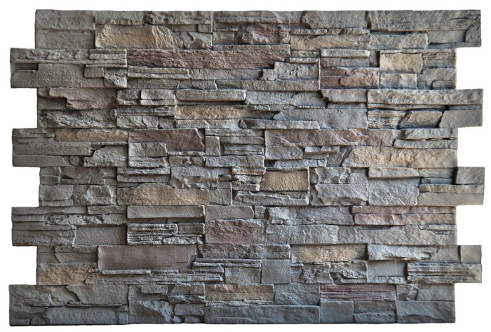 Cultured stone veneer