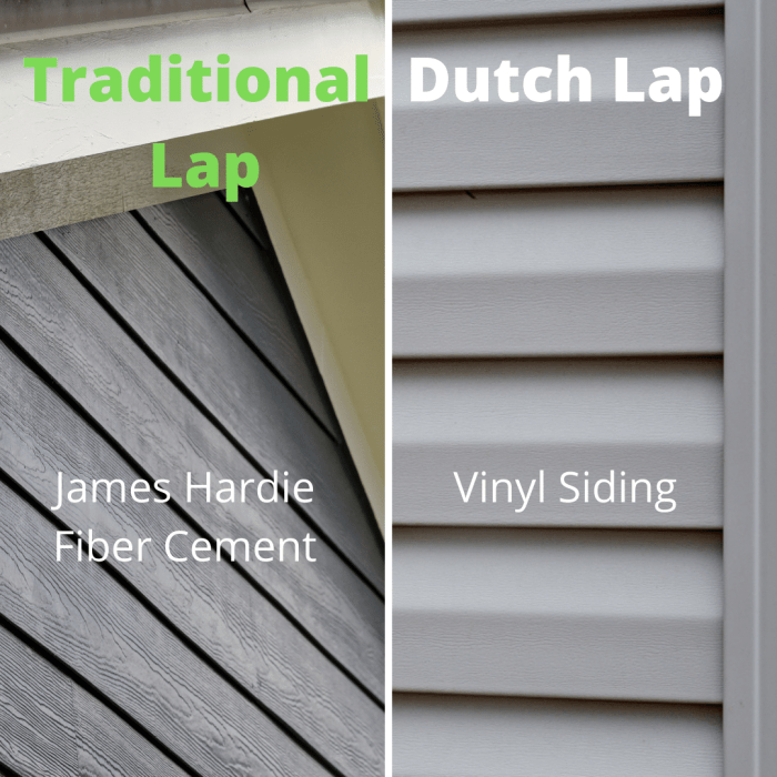 Siding dutchlap gal satin