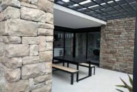 Rock siding