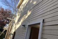 Hardboard siding