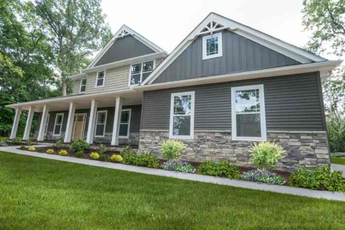 Vinyl stone siding