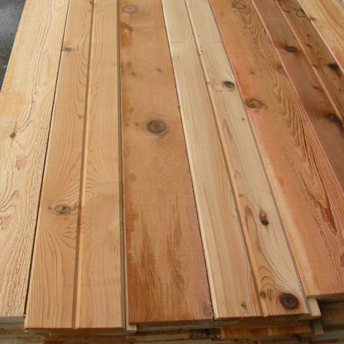 Cedar siding lap lumber channel customer select shiplap plank planks multiple times used buffalo