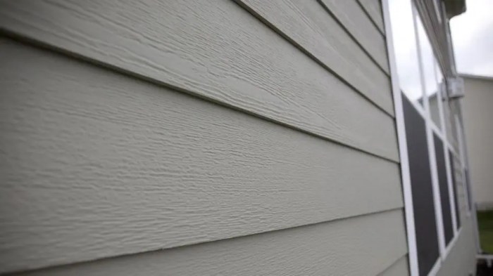 Fiber siding