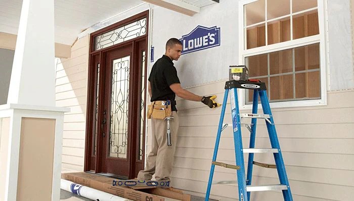 Lowes siding installation