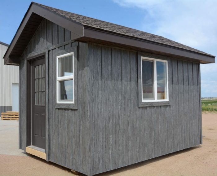 Shed siding sheds