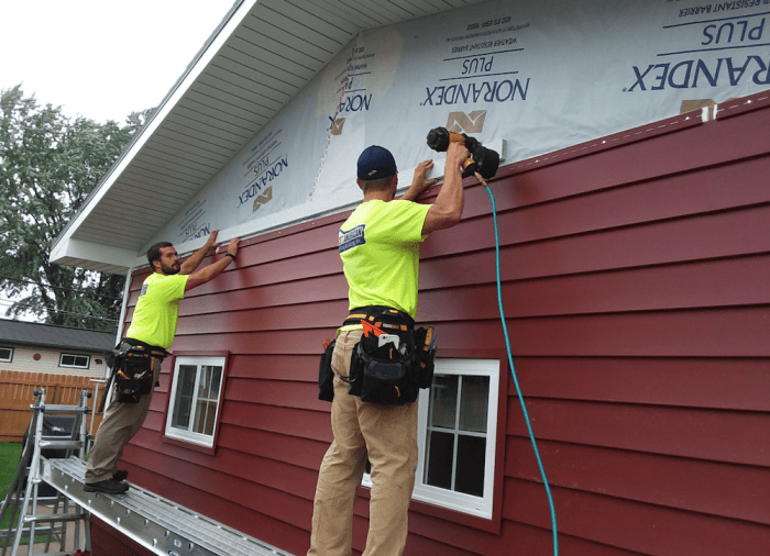 Roofing and siding contractors