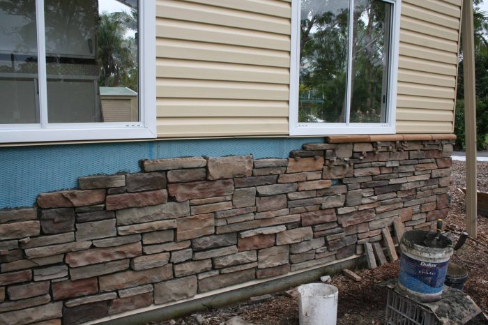 Siding that looks like stone