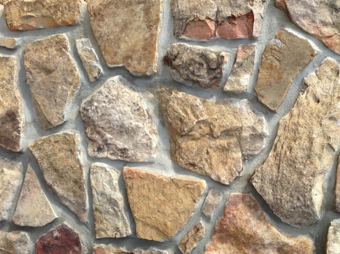 Real stone veneer