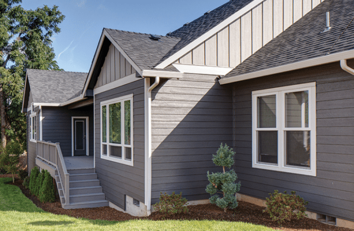 Smart board siding